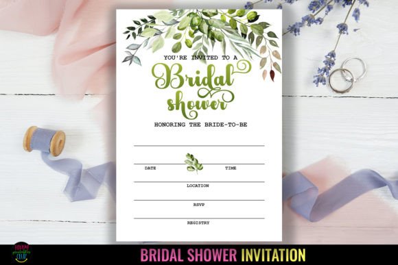 Download Bridal Shower Party Invitations Template - Invitation Collection