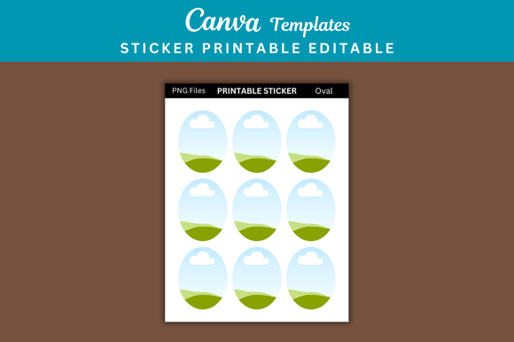 Download 1 Oval Sticker Printable Templates - Printable Collection