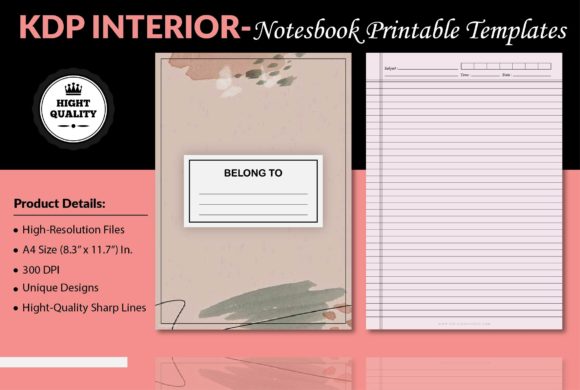 Download Notebook Printable Templates - Printable Collection
