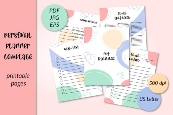 Download Personal Planner Printable Templates - Printable Collection