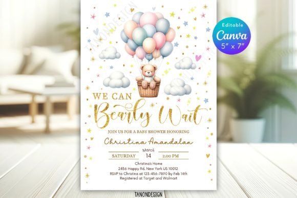 Download Teddy Bear Baby Shower Invitation - Invitation Collection