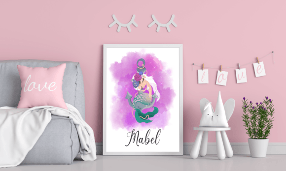 Download Personalised Mermaid Printable - Printable Collection