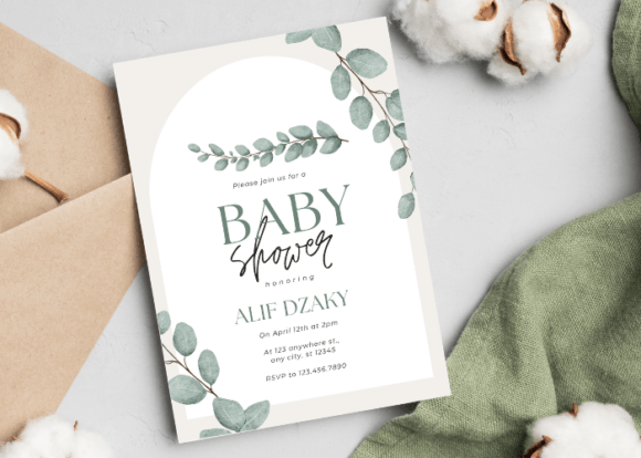 Download Editable Boy Baby Shower Invitation, - Invitation Collection